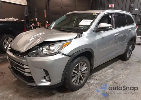2018 Toyota Highlander Xle from USA, damaged, VIN 5TDJZRFH5JS912469